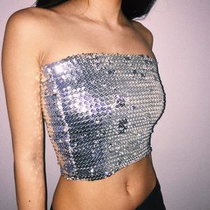 Sparkly Tube Top